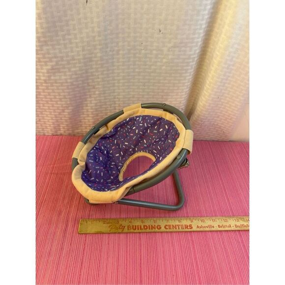 Our generation? my life doll sized chair purple with sprinkles - Picture 3 of 5